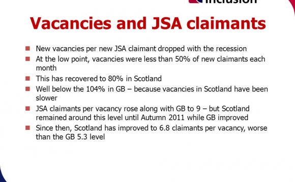 New vacancies per new JSA