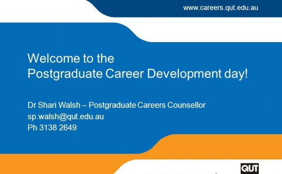 Postgraduate Careers