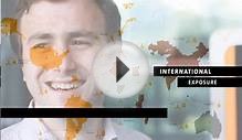 Promotional video for an International Graduate