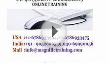 SAP QM QUALITY MANAGEMENT ONLINE TRAINING